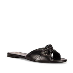 Chinelos de couro Saint Laurent