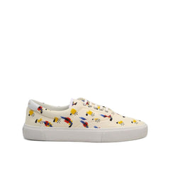 Tênis de lona estampados Saint Laurent