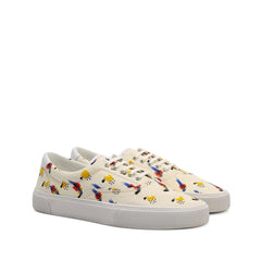 Tênis de lona estampados Saint Laurent