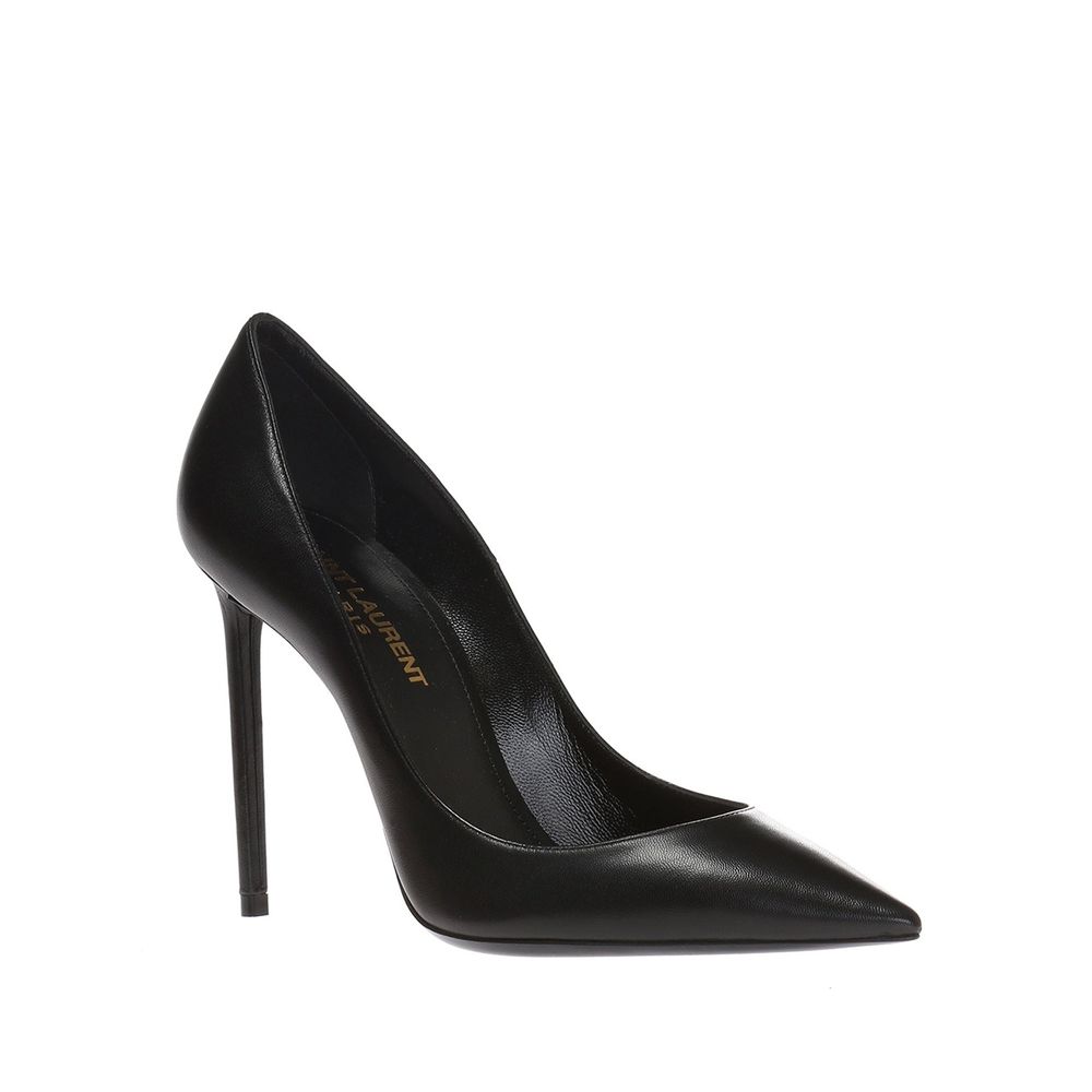 Sapatos de couro Saint Laurent Zoè