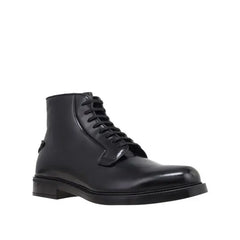 Botas de couro Prada com cadarço
