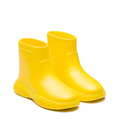 Botas de borracha com logotipo da Prada