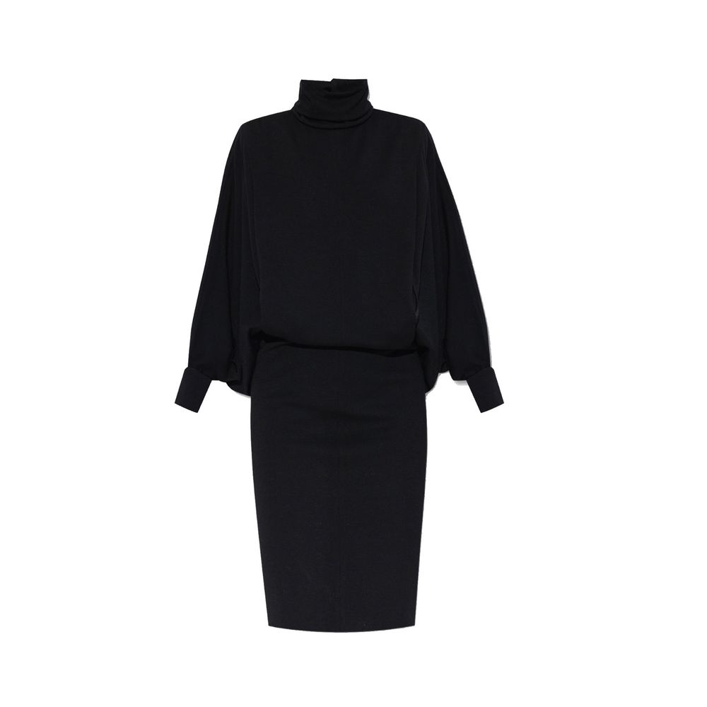 Vestido de lã Saint Laurent