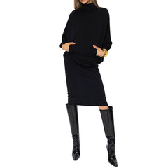Vestido de lã Saint Laurent