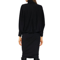 Vestido de lã Saint Laurent