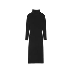 Vestido de caxemira Saint Laurent