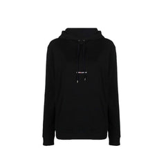 Moletom com capuz e logo Saint Laurent