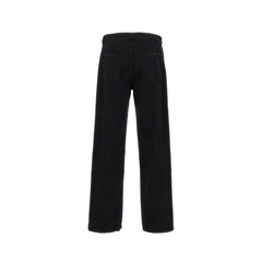 Jeans longo e largo Saint Laurent