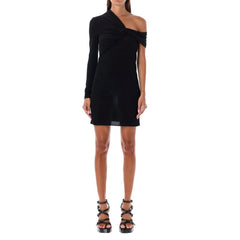 Vestido Saint Laurent de uma manga