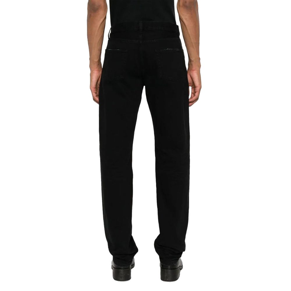 Jeans reto relaxado Saint Laurent
