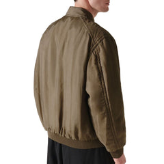 Jaqueta bomber de sarja Saint Laurent Teddy