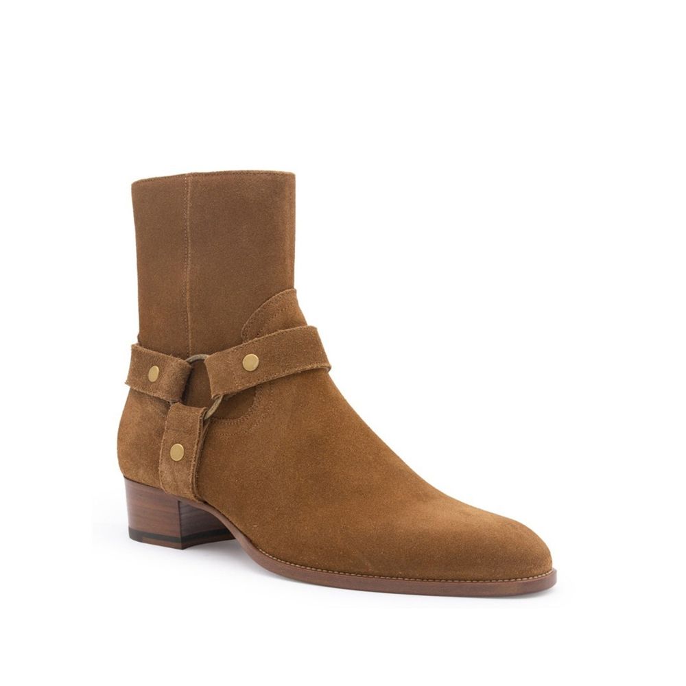 Botas de cano curto Saint Laurent Wyatt Harness
