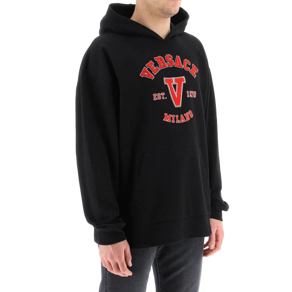 Moletom com capuz Versace Varsity