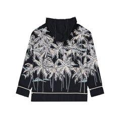 Camisa estampada com capuz Palm Angels
