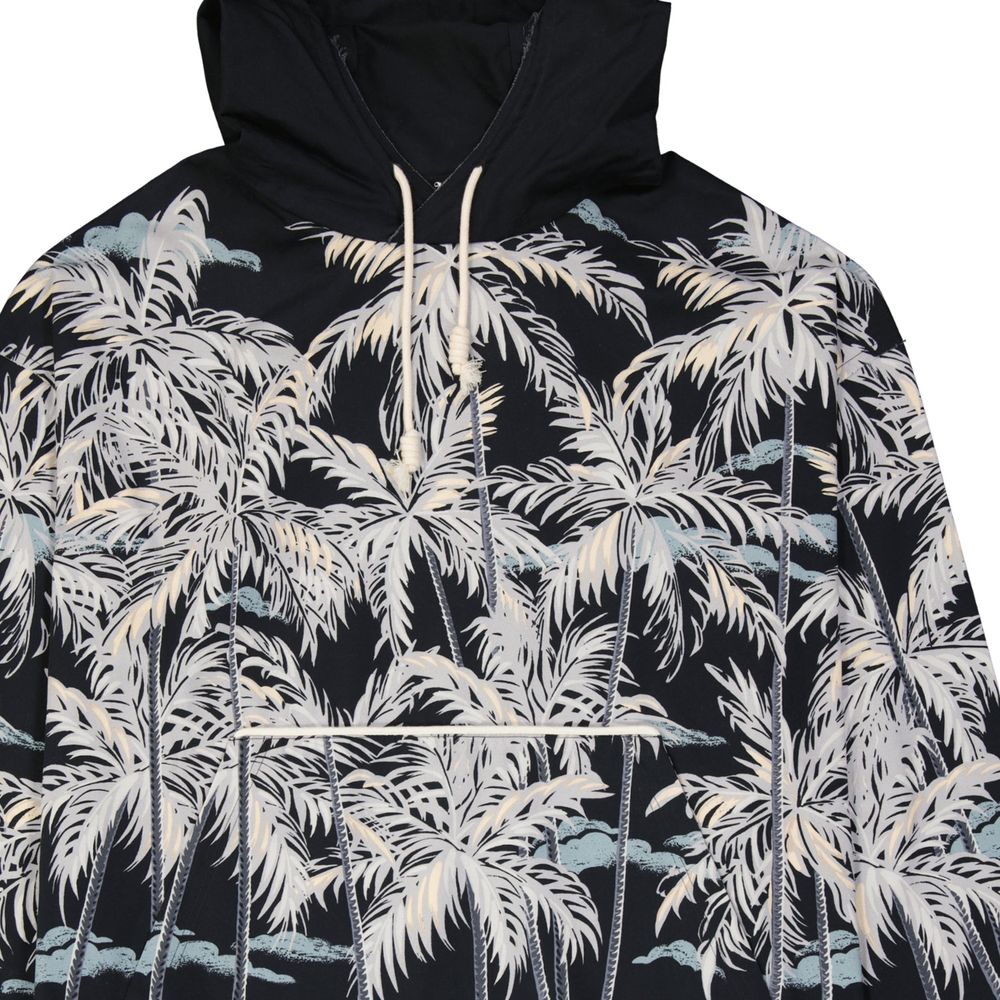 Camisa estampada com capuz Palm Angels
