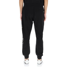 Calça de algodão com logotipo Alexander McQueen