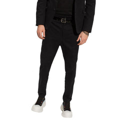 Calças Alexander McQueen com pregas frontais