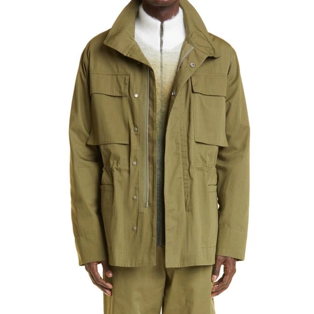 Jaqueta de algodão Off-White Arrow Field