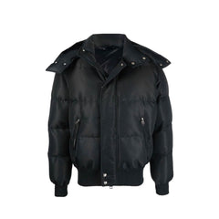 Alexander McQueen Jaqueta bomber acolchoada com mistura de lã