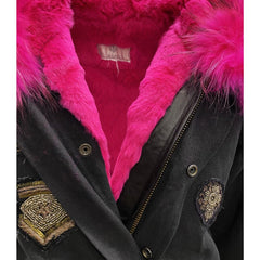 Jaqueta Parka AS65 Canvas Embelezada