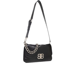 Bolsa Balenciaga BB Soft Média com Aba