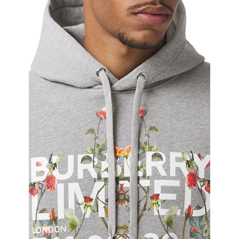 Suéter de algodão com logotipo da Burberry