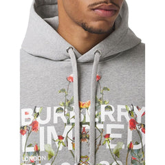 Suéter de algodão com logotipo da Burberry