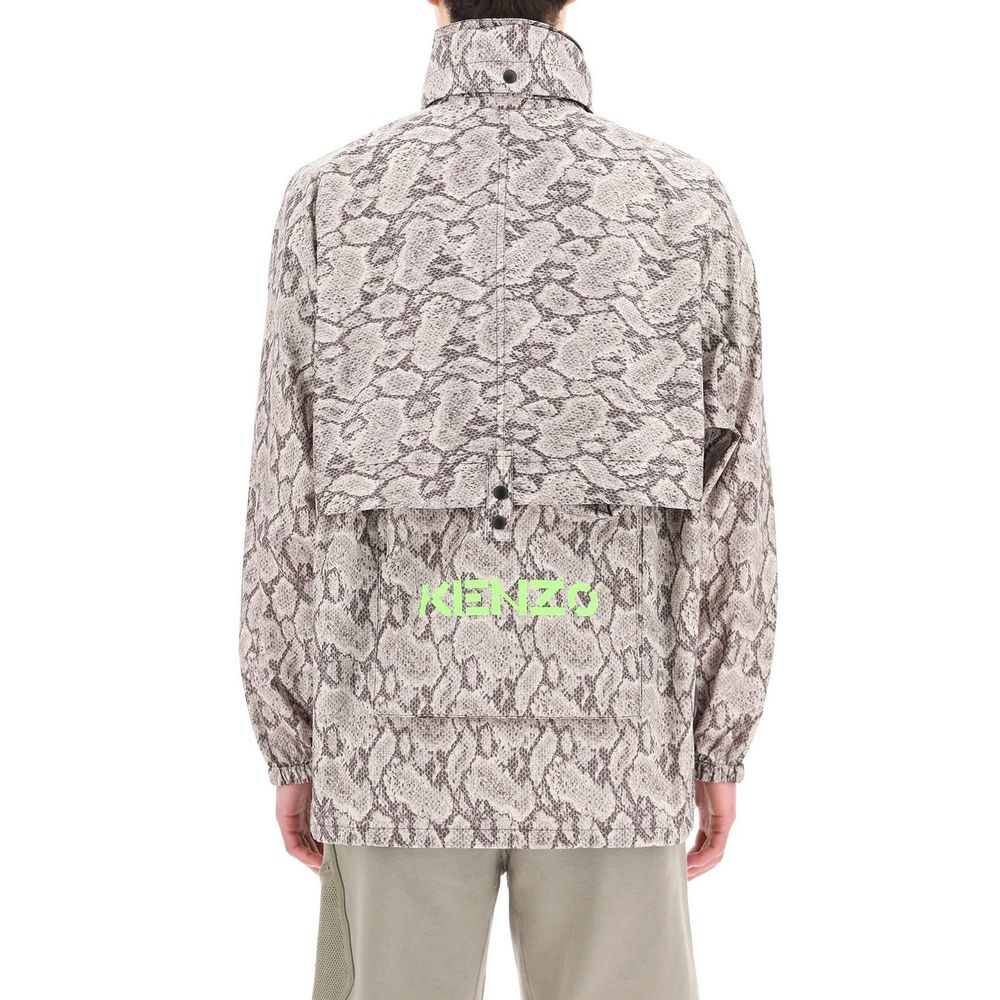 Jaqueta Kenzo com estampa de pele de cobra