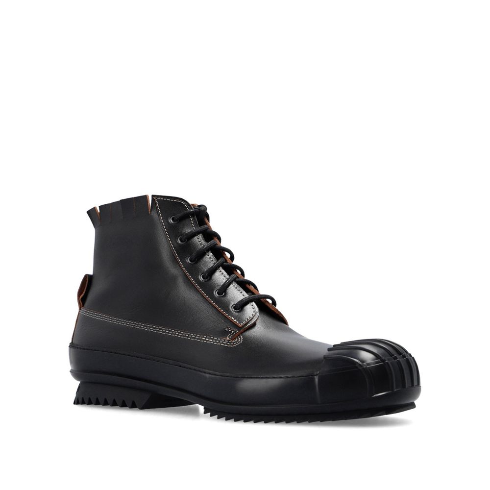 Tênis de cano alto de couro Maison Margiela