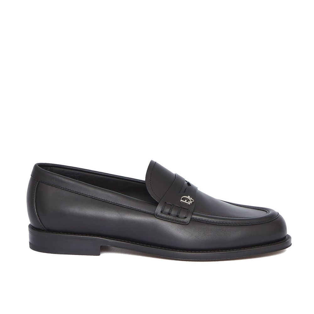 Mocassins de couro Dior