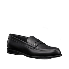 Mocassins de couro Dior