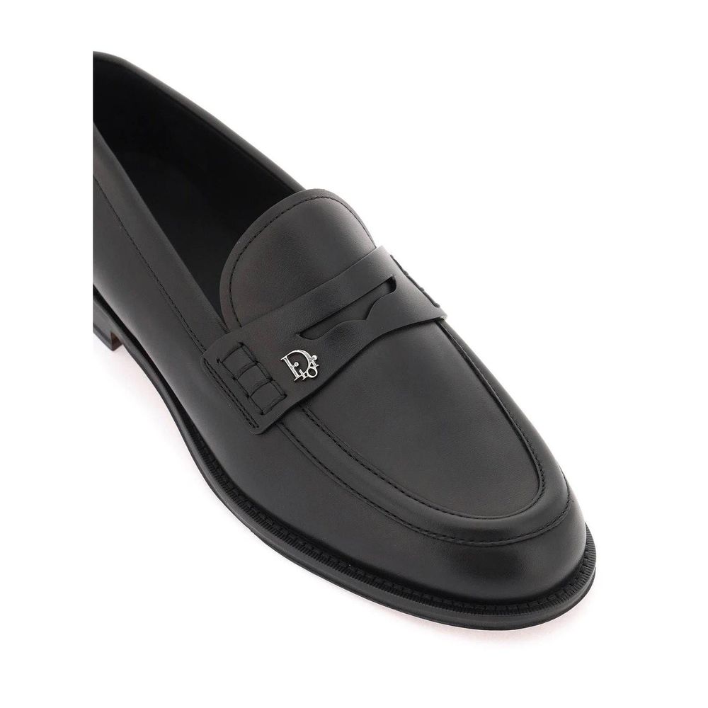Mocassins de couro Dior