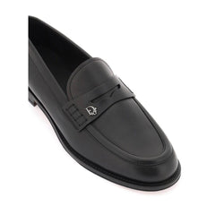 Mocassins de couro Dior