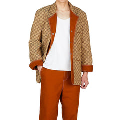 Jaqueta reversível Gucci GG