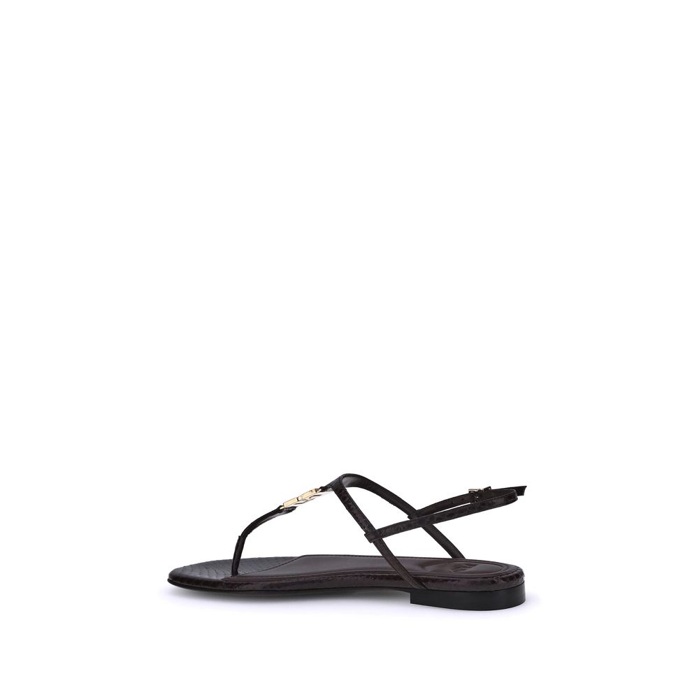 Sandálias Fendi Ffold