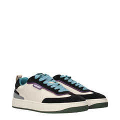 Kenzo Multicolor Leather Sneakers