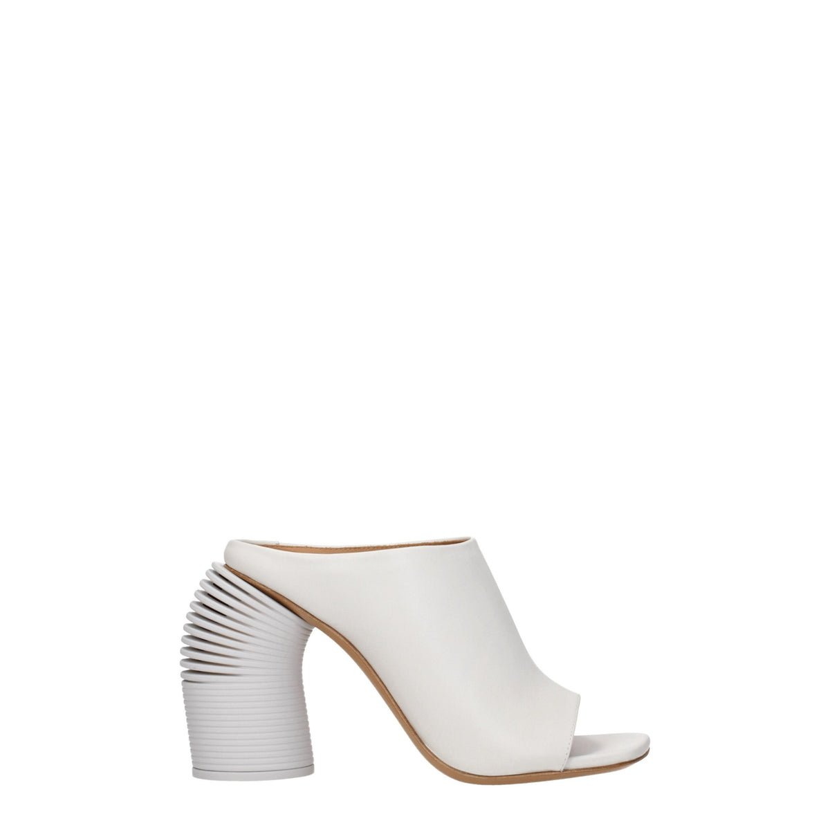 Off-White White Leather Sandal