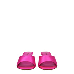 Off-White Pink Satin Sandal