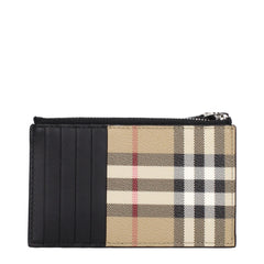 Burberry Beige Fabric Cardholder