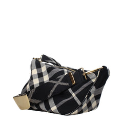 Burberry Black Fabric Crossbody Bag