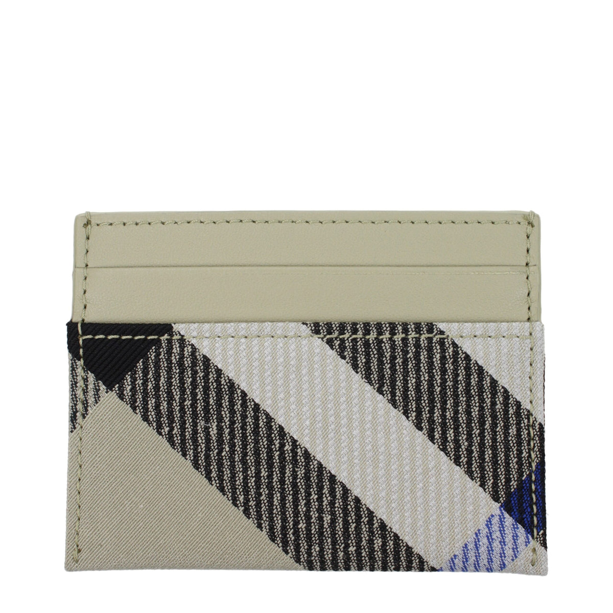 Burberry Green Fabric Cardholder