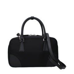 Prada Black Fabric Handbag