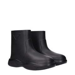 Prada Black Cotton Ankle