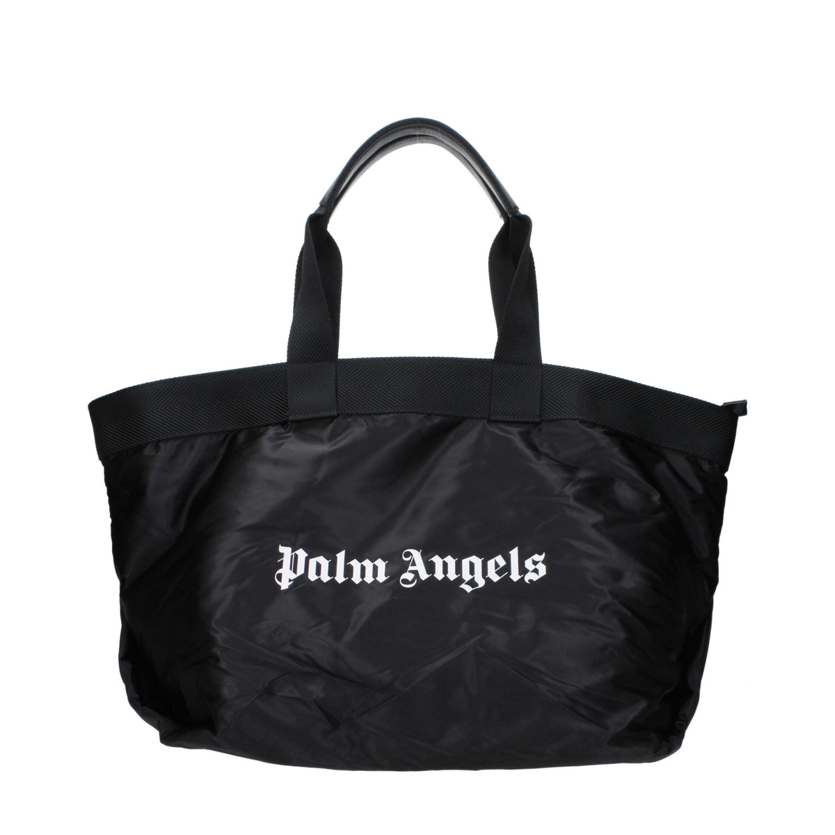 Palm Angels Black Fabric Shoulder Bag