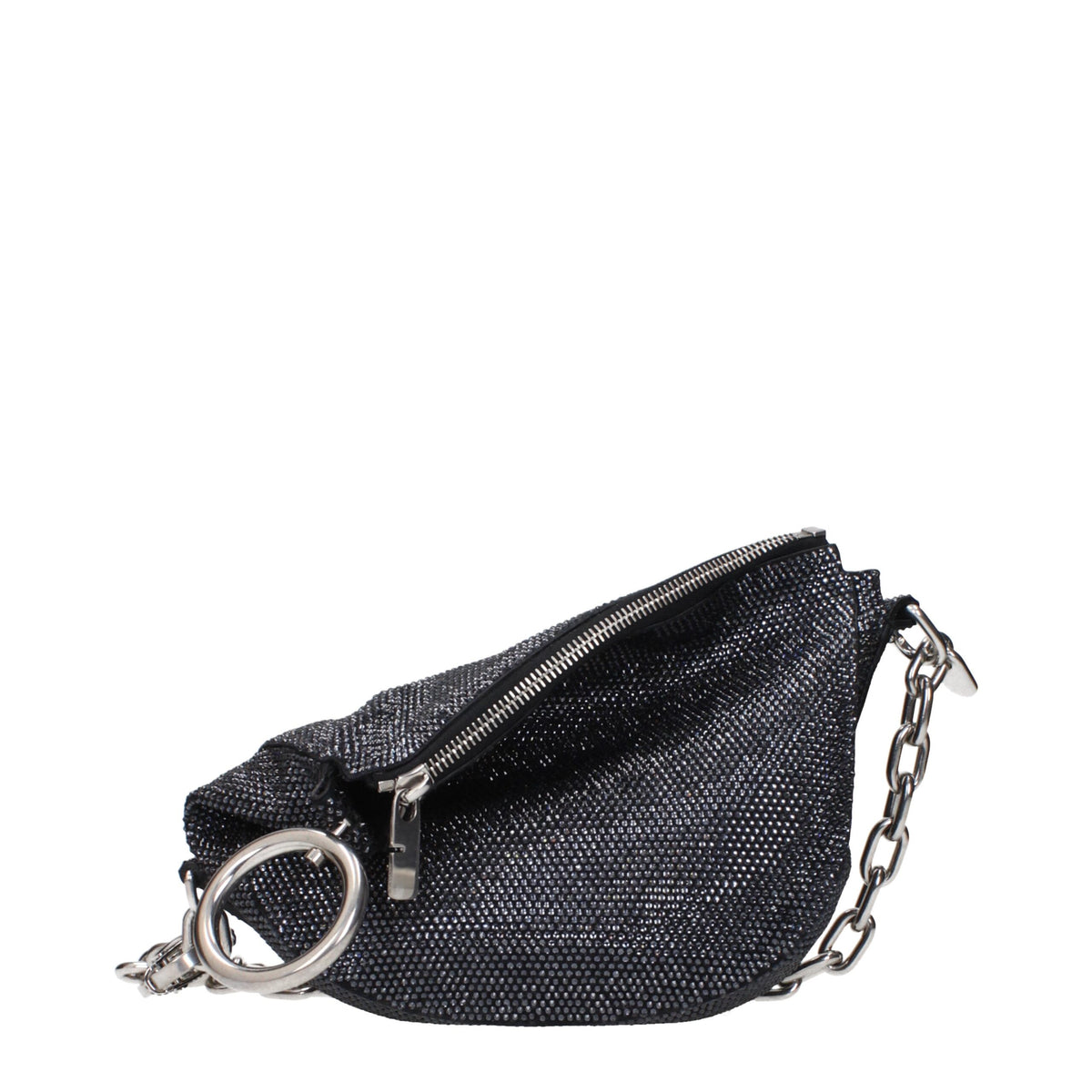 Burberry Black Leather Shoulder Bag