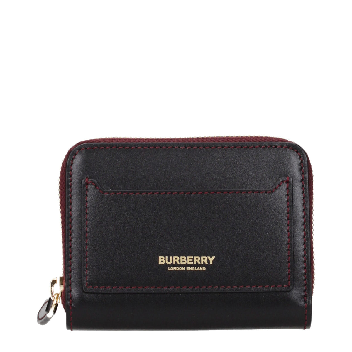 Burberry Black Leather Cardholder