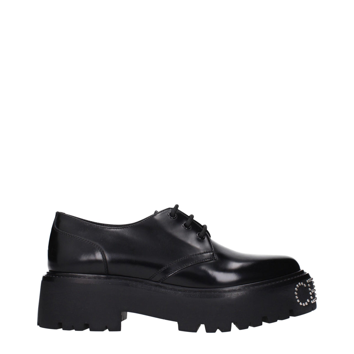 Celine Black Leather Formal Shoes